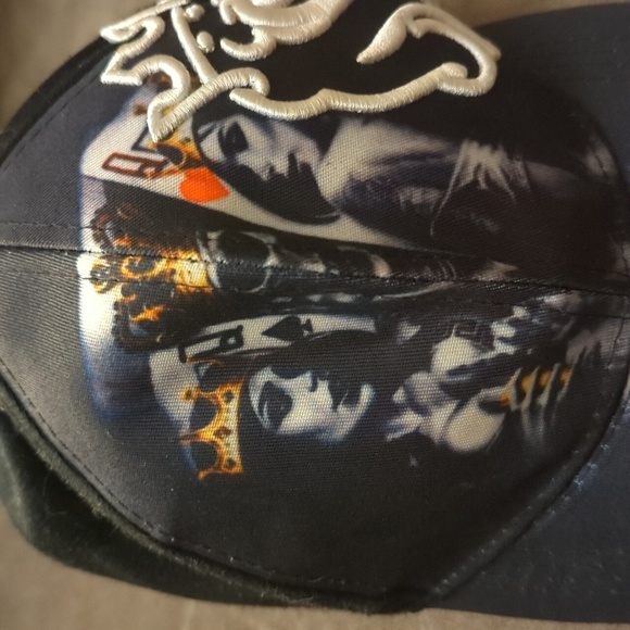 SALE Sick graphics skeleton hot chics lion crowns  embroidery  closure shortened - Picture 6 of 6